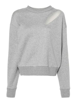 ALEXANDER MCQUEEN: Sweatshirts & Sweaters - Gray sweatshirt