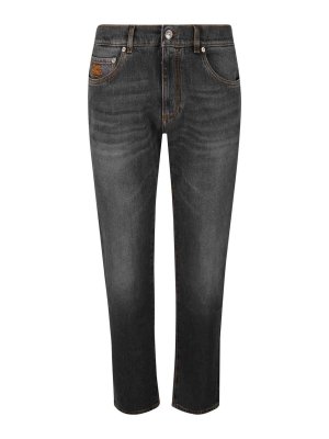 ETRO: Jeans boot-cut - Jeans Boot-Cut - Azul