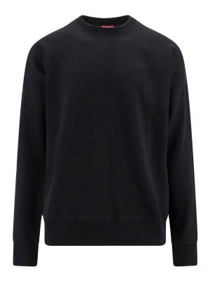 DIESEL: Sweatshirts & Pulls - Sweat-Shirts - Noir