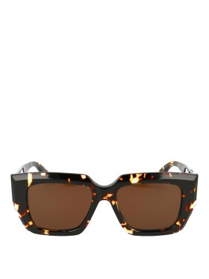 BOTTEGA VENETA: サングラス - サングラス - ブラウン