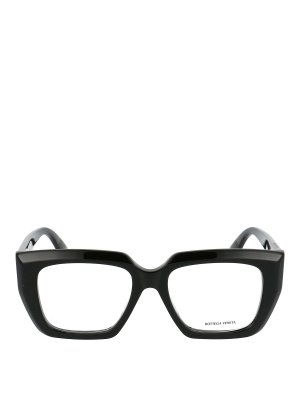 BOTTEGA VENETA: 眼鏡 - 眼鏡 - 黒