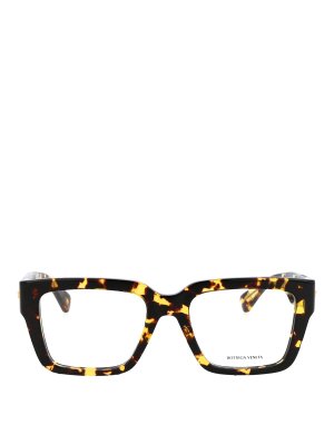 BOTTEGA VENETA: 眼鏡 - 眼鏡 - ブラウン