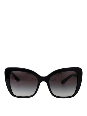 DOLCE & GABBANA: サングラス - サングラス - 黒