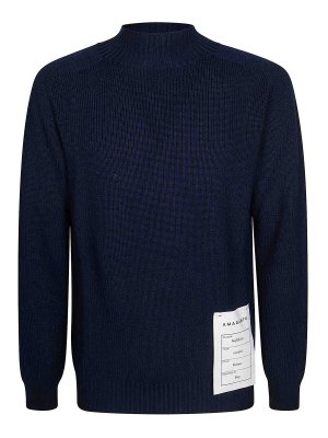AMARANTO: Turtlenecks & Polo necks - High neck pullover