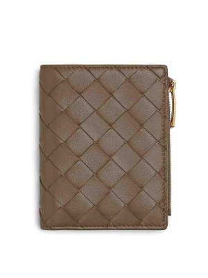 BOTTEGA VENETA: wallets & purses - `Intrecciato 15 Small Bi-Fold Wallet`