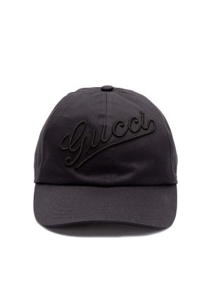 GUCCI: hats & caps - Baseball Hat With Embroidery