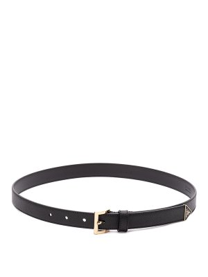 PRADA: belts - Saffiano Leather Belt