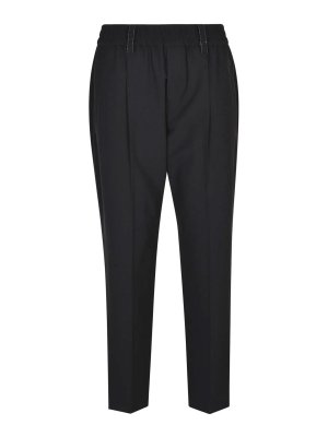 BRUNELLO CUCINELLI: Pantalones casual - Pantalón Casual - Negro