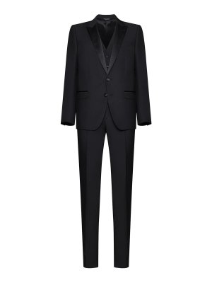 DOLCE & GABBANA: Vestidos de gala - Traje - Negro