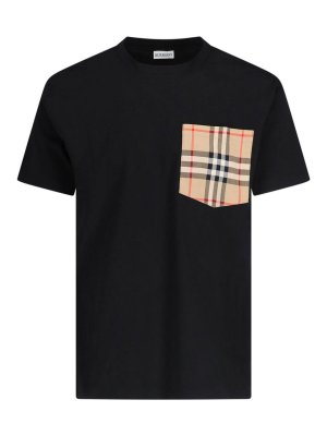 Tシャツ・カットソー BURBERRY Woman T-Shirt Black 8073028 Burberry T-Shirt - Black - Women | 8073028