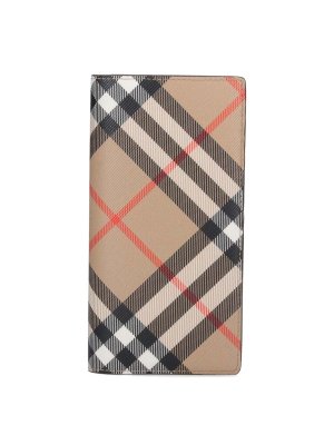 Burberry Zip Wallet Md - Beige - Men | 8087322 | thebs.com