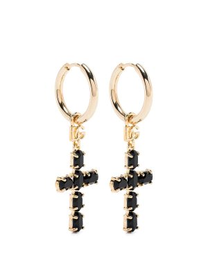 DOLCE & GABBANA: Pendientes - Pendientes - Negro