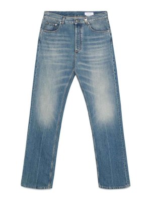 ALEXANDER MCQUEEN: bootcut jeans - Straight-Leg Jeans