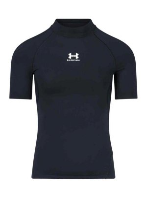 BALENCIAGA: Tシャツ - Tシャツ - 黒