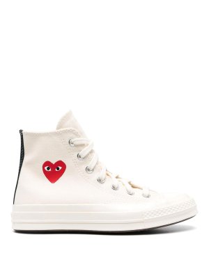 Comme des Garçons Play: Sneaker - Sneaker - Weiß