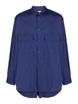 COMME DES GARCONS: シャツ - シャツ - ダークブルー