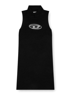 DIESEL: Robe longueur genou - Robe Au Genou - Multicolore