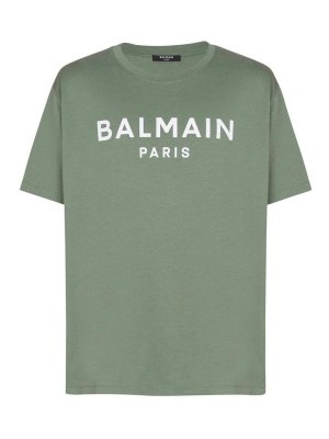 Balmain: Camisetas - Camiseta - Verde