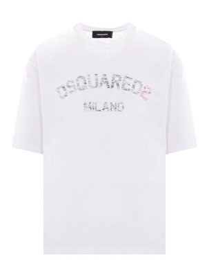 DSQUARED2: t-shirt - Maglietta Bianca