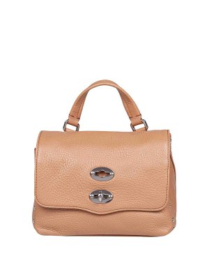 ZANELLATO: cross body bags - Postina Daily Baby Day Bag In Brown