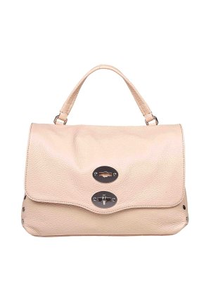 ZANELLATO: totes bags - Postina S Daily Day In Pink Leather