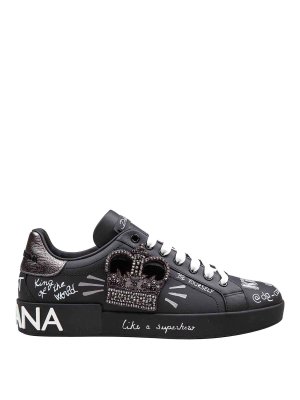 スニーカー DOLCE  GABBANA Men Sneakers CS2288A55228B946 Black DG CUSHION sneakers in Multicolor for Men | Dolce&Gabbana®