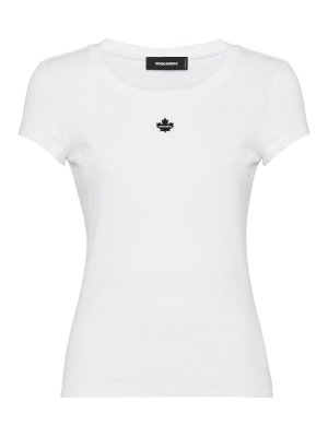 Tシャツ・カットソー FABIANA FILIPPI Woman T-Shirt White JED265F150L180 21 Fabiana Filippi T-shirt - White - Women | JED265F150L18021