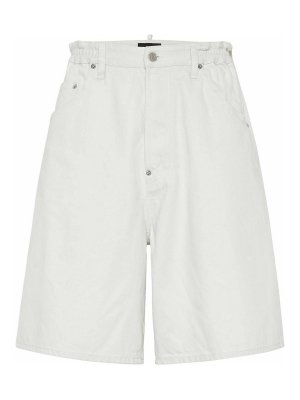 DSQUARED2: Hosen Shorts - Shorts - Weiß