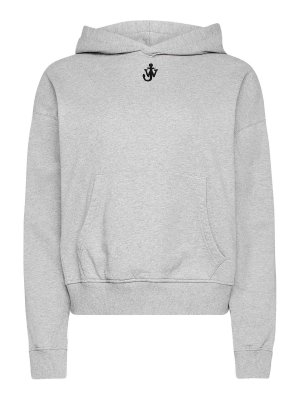 J.W. ANDERSON: Sweatshirts & Sweaters - Anchor-Embroidered Hoodie