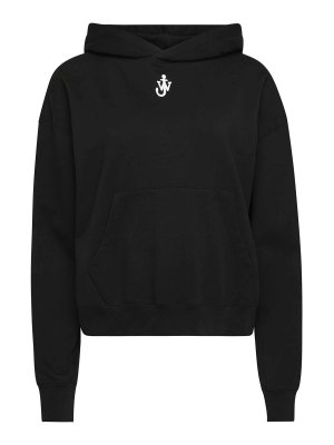 J.W. ANDERSON: Sweatshirts & Sweaters - Anchor-Embroidered Hoodie
