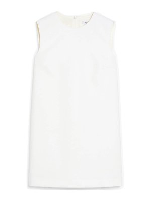 Max Mara: short dresses - Fiuggi Wool Canvas Sleeveless Dress