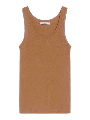 Max Mara: Tops & Tank tops - Eliadi Ribbed Wool Top
