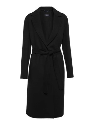 Max Mara Melinda Cashmere Midi Coat With Belt