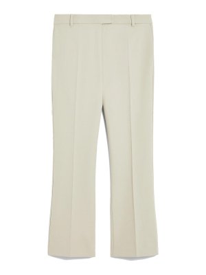 Max Mara: casual trousers - Cotton And Viscose Trousers