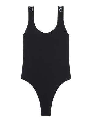 OFF-WHITE: Bañadores y boxer de baño - Boxers De Baño - Negro