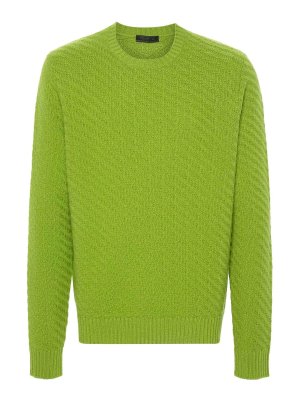 PRADA: crew necks - Ribbed-Knit Jumper