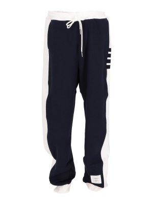 THOM BROWNE: tracksuit bottoms - Sweatpants  4 Bar In Jersey
