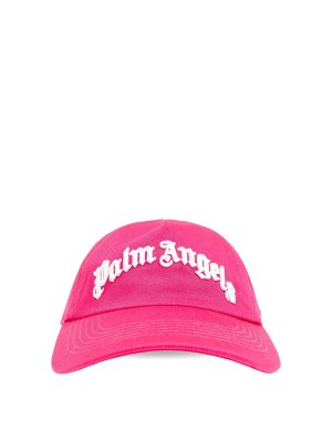 Palm Angels: cappelli - Cappellino con applicazione logo