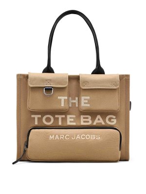 MARC JACOBS: totes bags - The Large Cargo Canvas Tote Bag