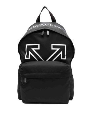 OFF-WHITE: Mochilas - Mochila - Negro