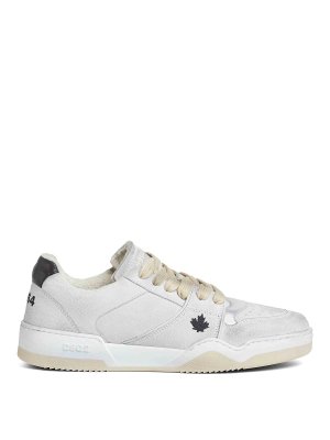 DSQUARED2: Chaussures de sport - Baskets - Blanc