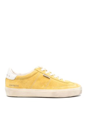 GOLDEN GOOSE: sneakers - Sneakers in pelle scamosciata Soul Star
