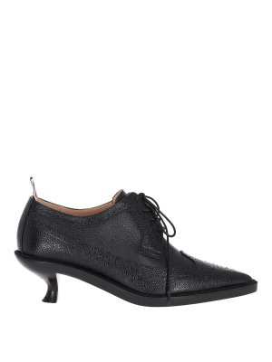 THOM BROWNE: lace-ups shoes - Leather lace-up shoes