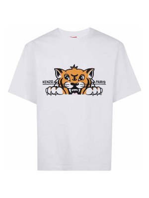 KENZO: Sweatshirts & Sweaters - Gots  Happy Tiger Embroid