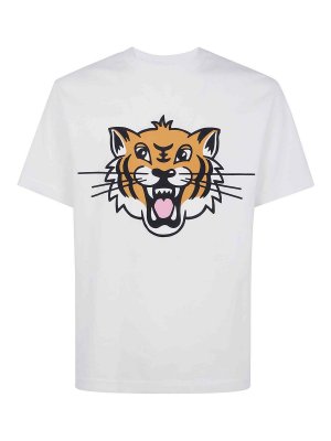 KENZO: t-shirts - Happy Tiger Classic Tshirt