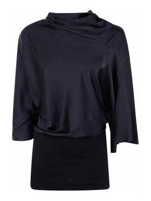 RICK OWENS: Tシャツ - Tシャツ - 黒