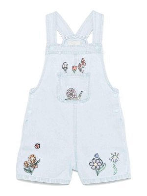 Stella McCartney Kids: jumpsuits - Cotton jumpsuit