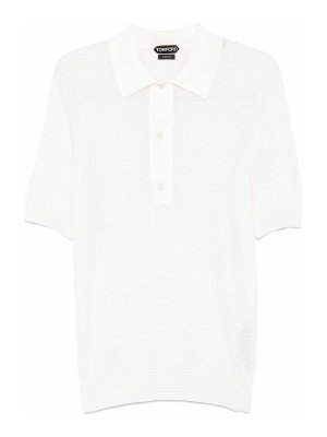 TOM FORD: polo shirts - Knitwear Polo Shirt Knitted