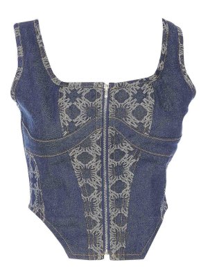AMIRI: Tops & Tank tops - Ma Quad Corset Top