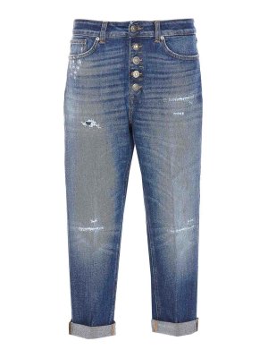Burberry Denim Jeans - Beige - Women | 8101479 | thebs.com